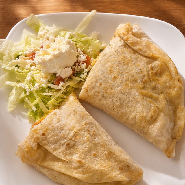 Shrimp Quesadilla.