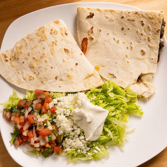 Quesadilla Al Pastor.