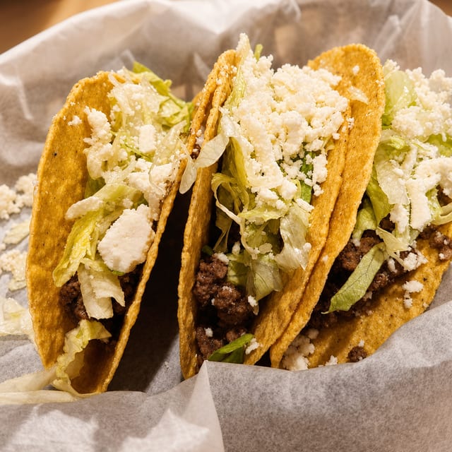 Hard Shell Taco.