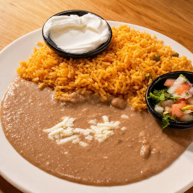 Side of Rice & Beans.