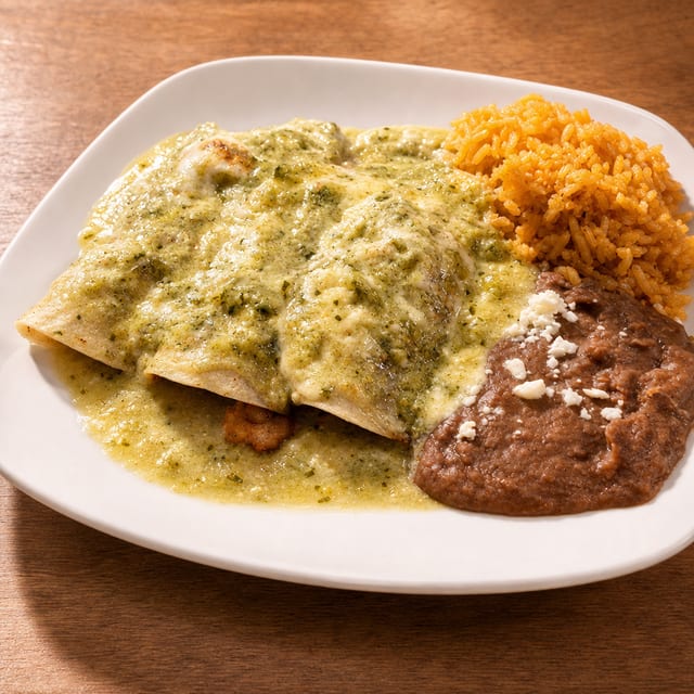 Shrimp Enchiladas.