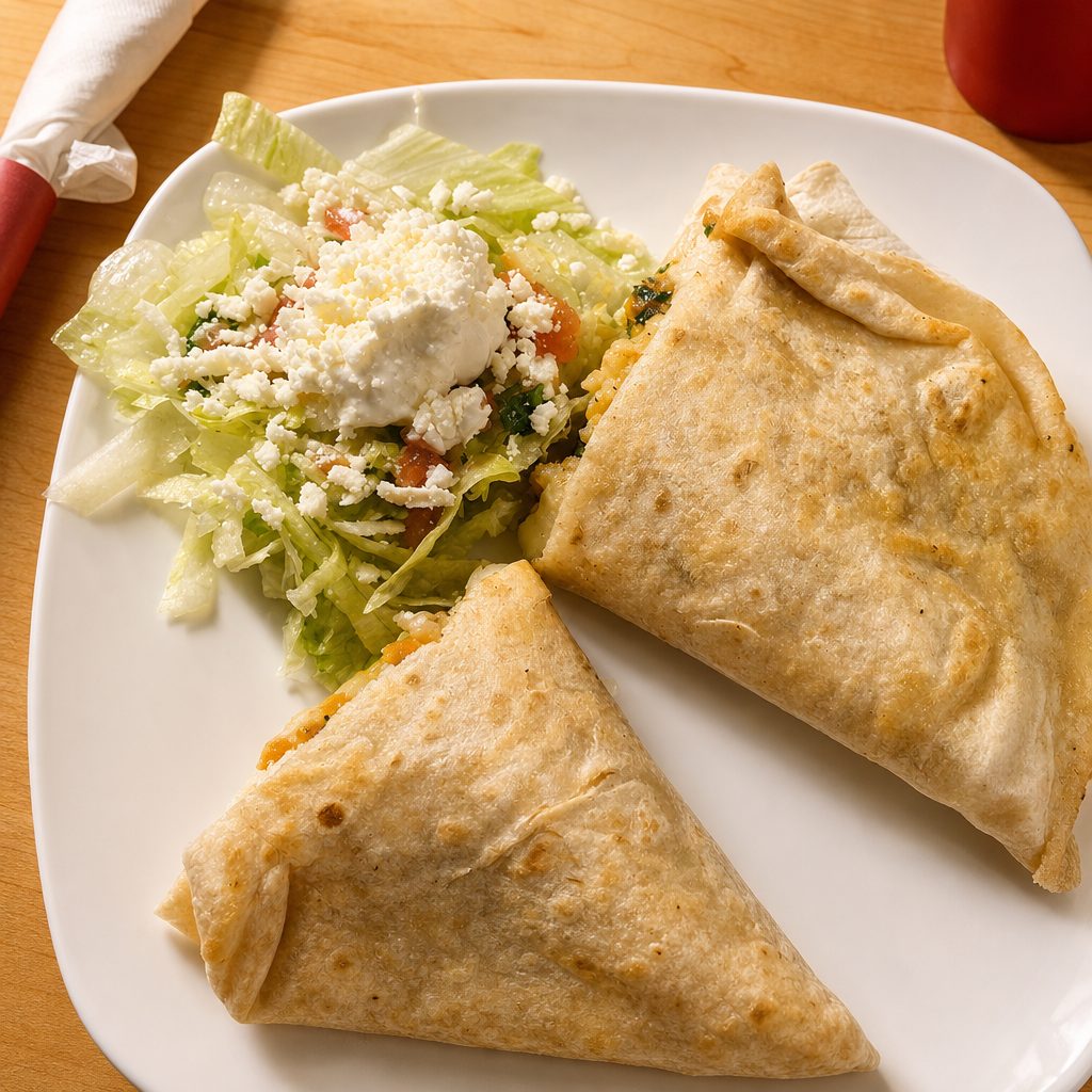 Shrimp Quesadilla.