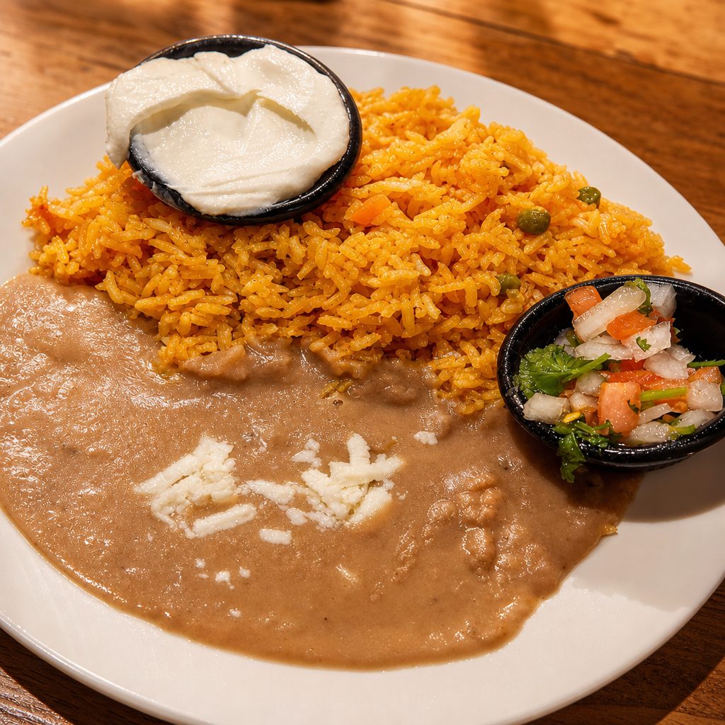 Rice & Beans.
