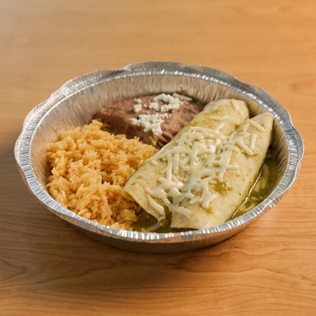 Lunch Enchiladas.