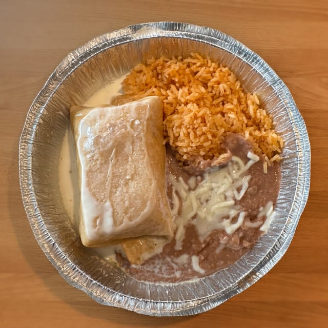 Chimichangas.